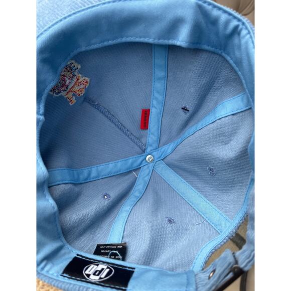 Tiger Cord Unstructured Hat Light Blue - Picture 5 of 5